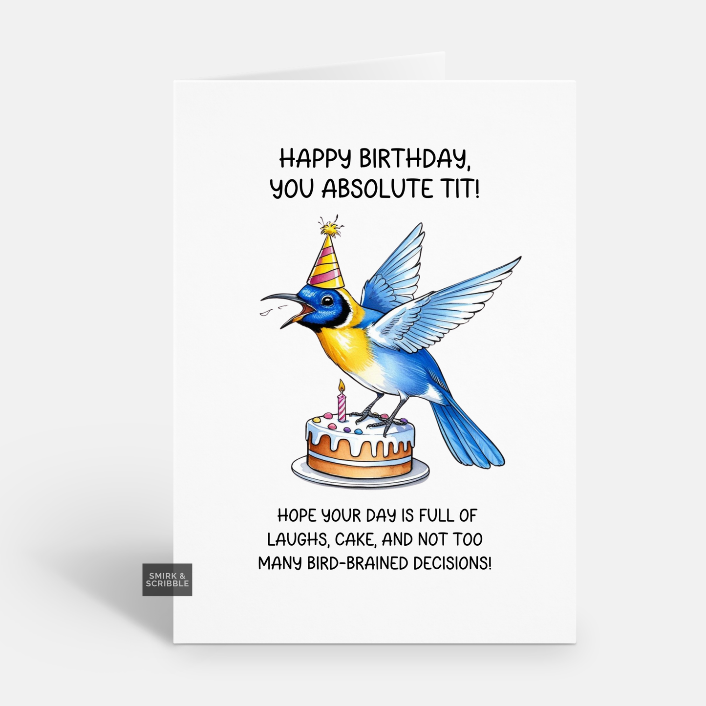 Full Of Laughs Birthday Card