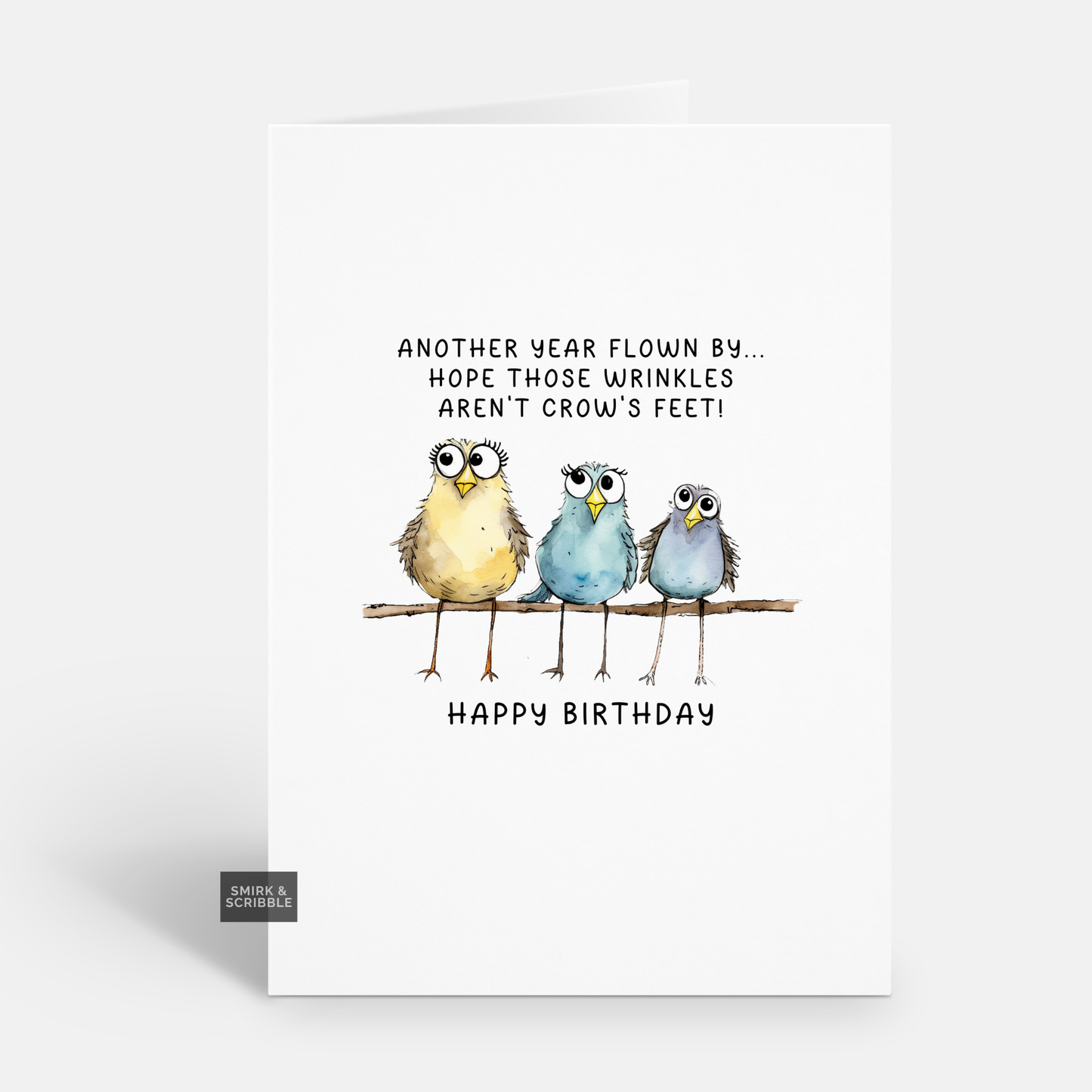 Wrinkles Birthday Card