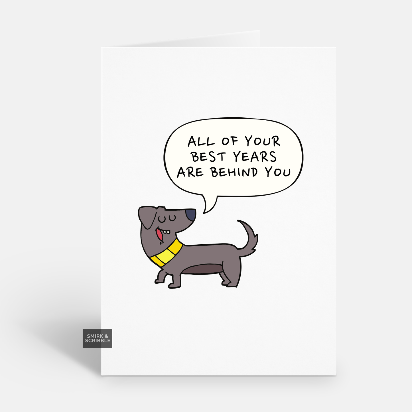 Behind You Birthday Card