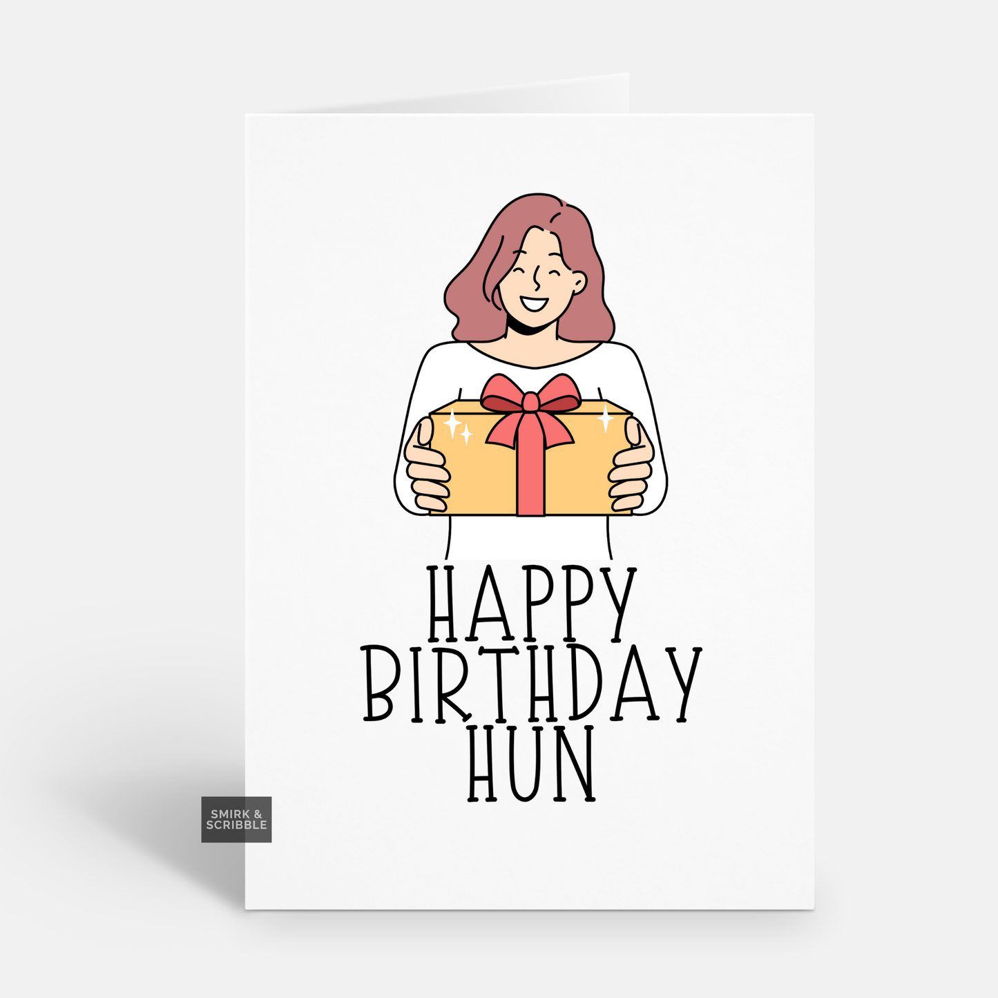 Hun Birthday Card