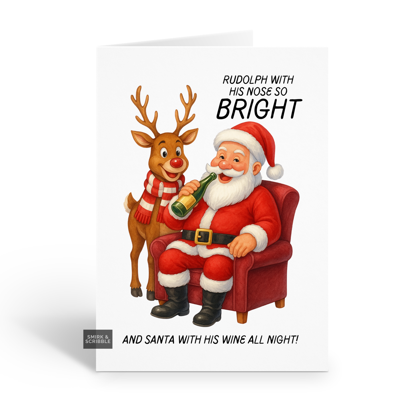 So Bright Christmas Card