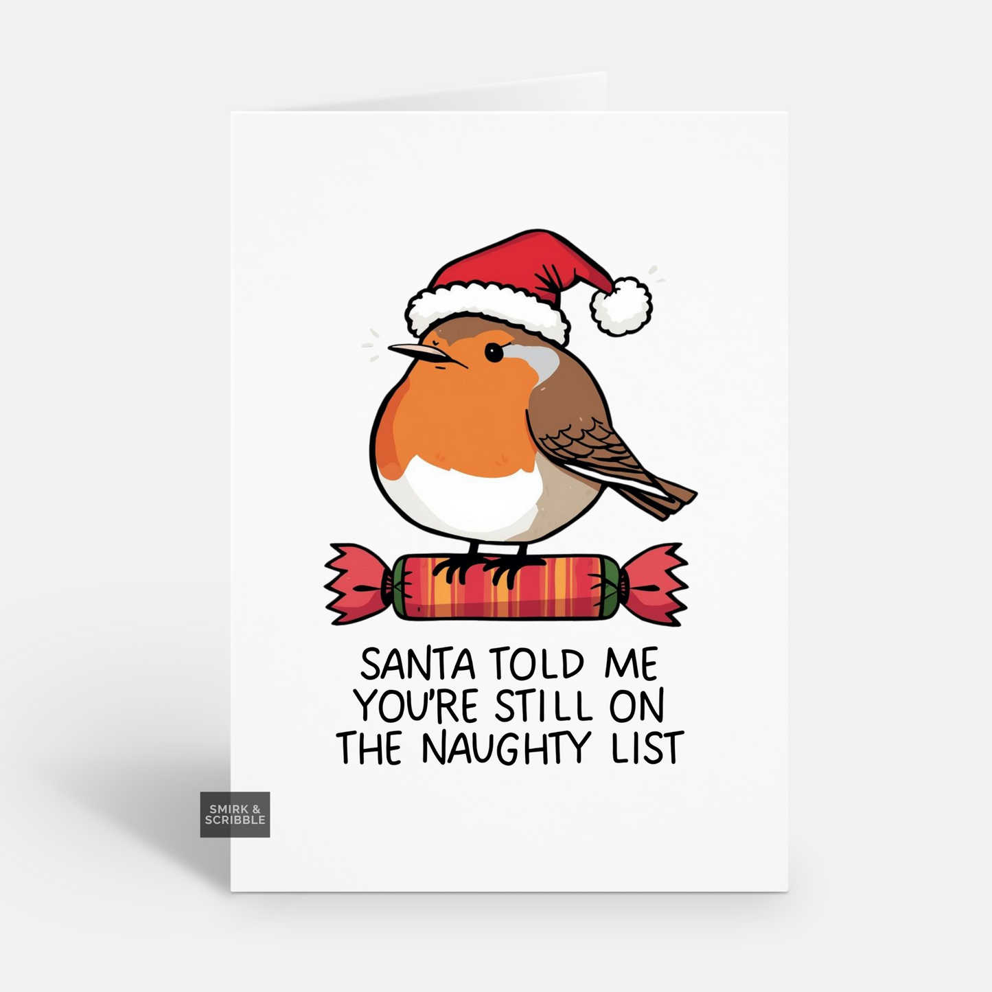 Naughty Christmas Card