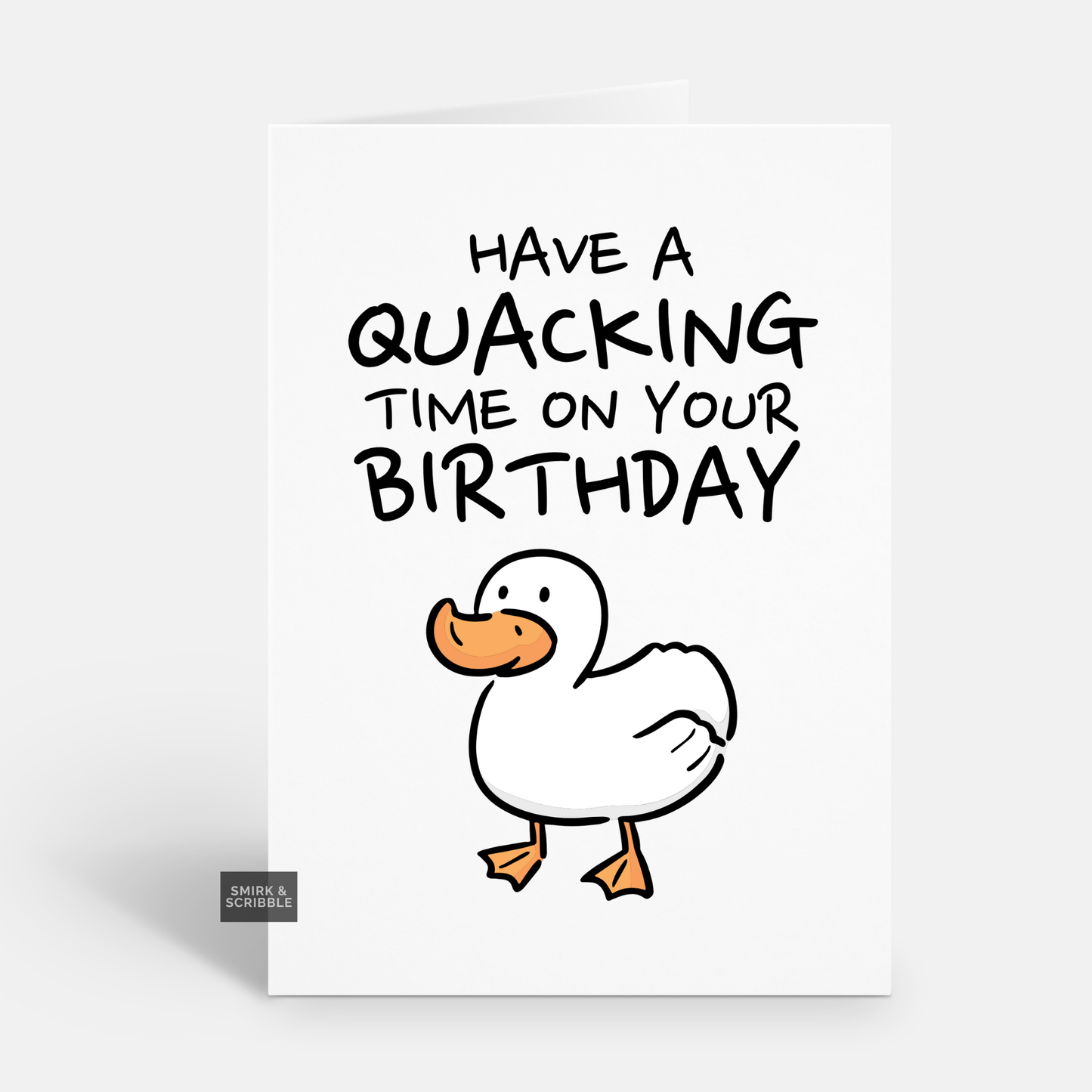 Quacking Birthday Card