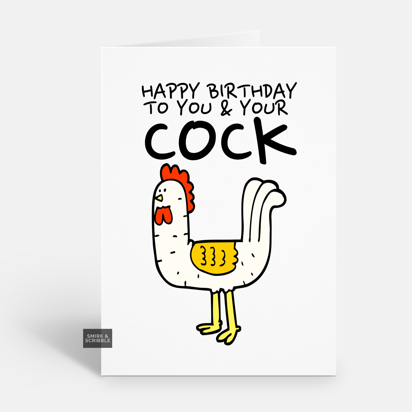 Your Cock Birthday Card