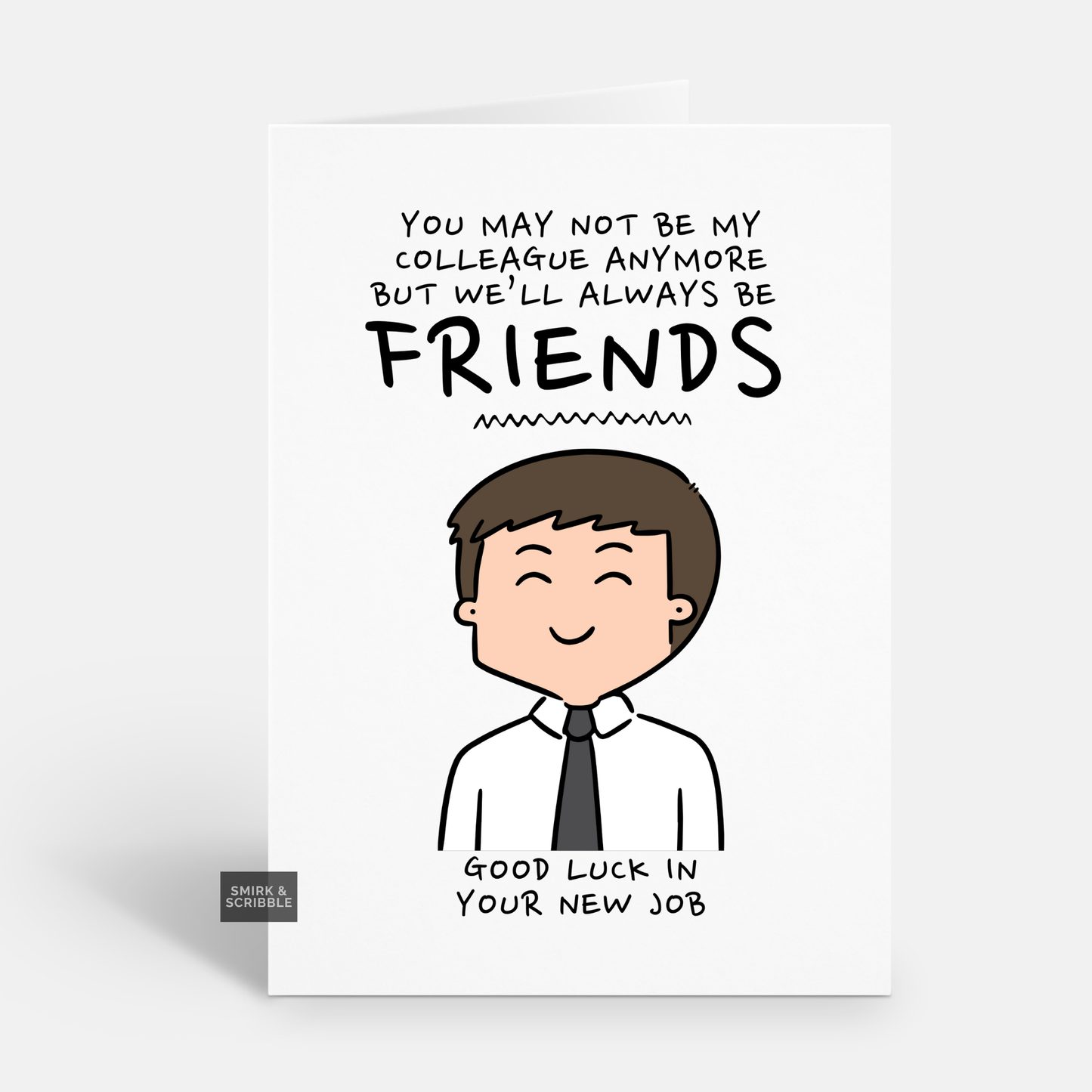 Be Friends Leaving Card