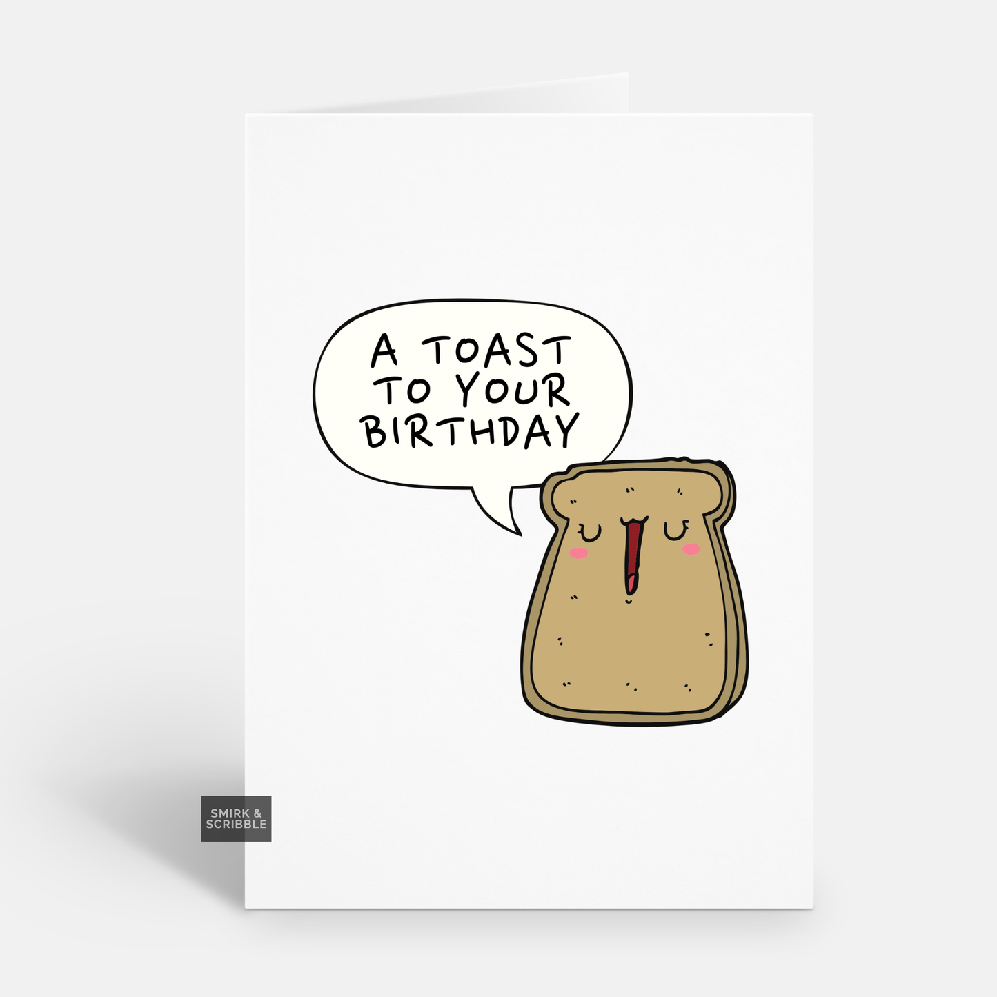 A Toast Birthday Card