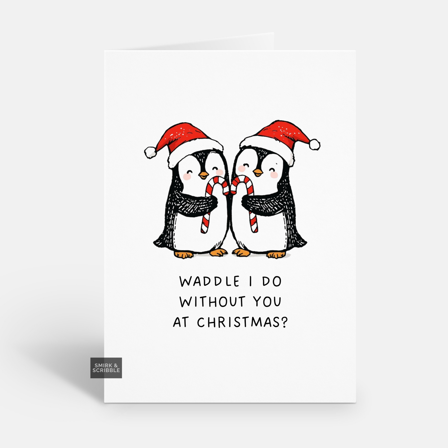 Waddle Christmas Card