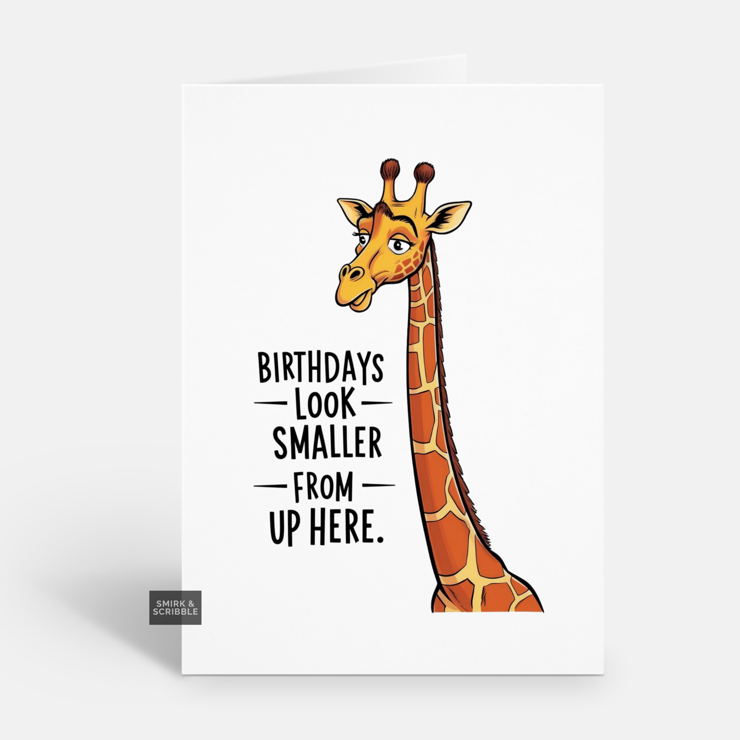 Look Smaller Birthday Card