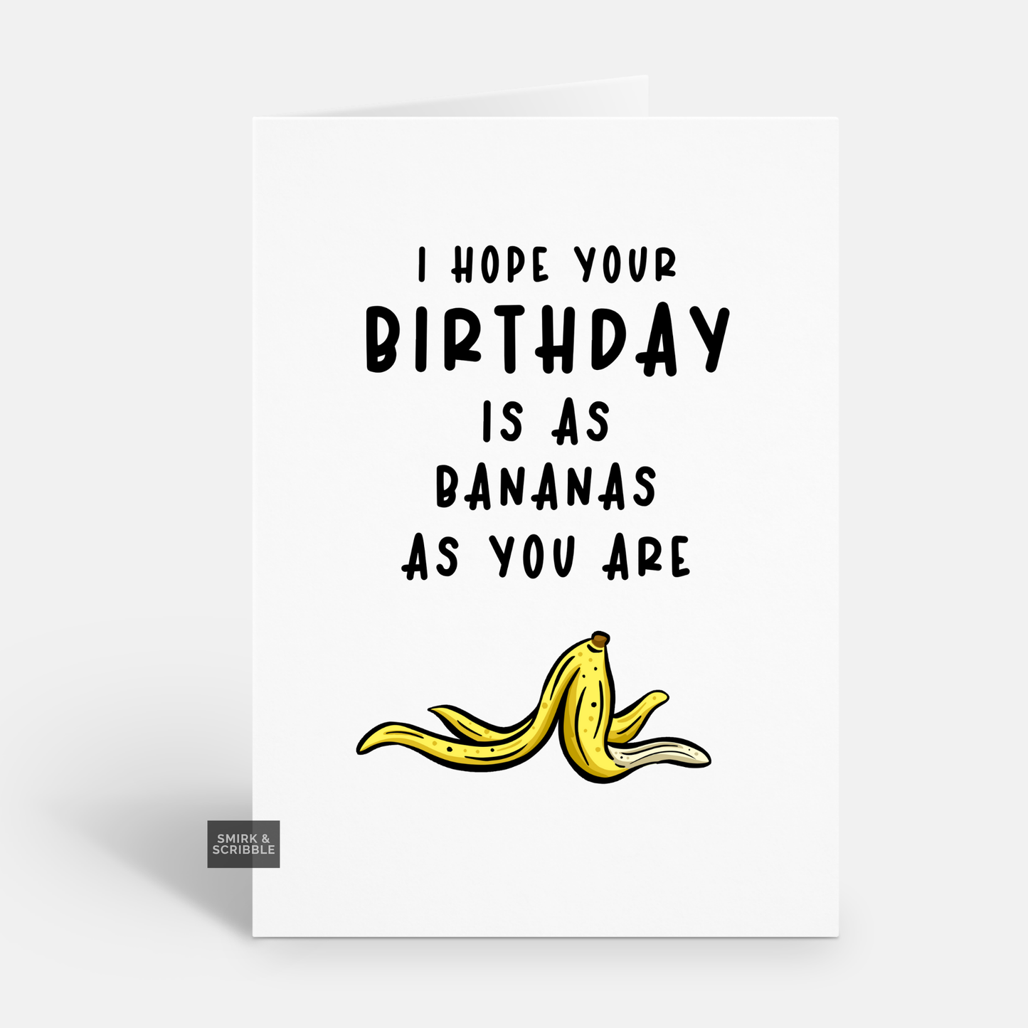 Bananas Birthday Card