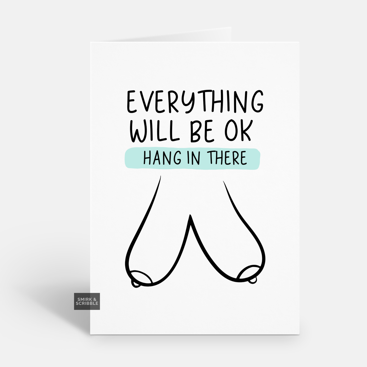 Hang In There Get Well Card