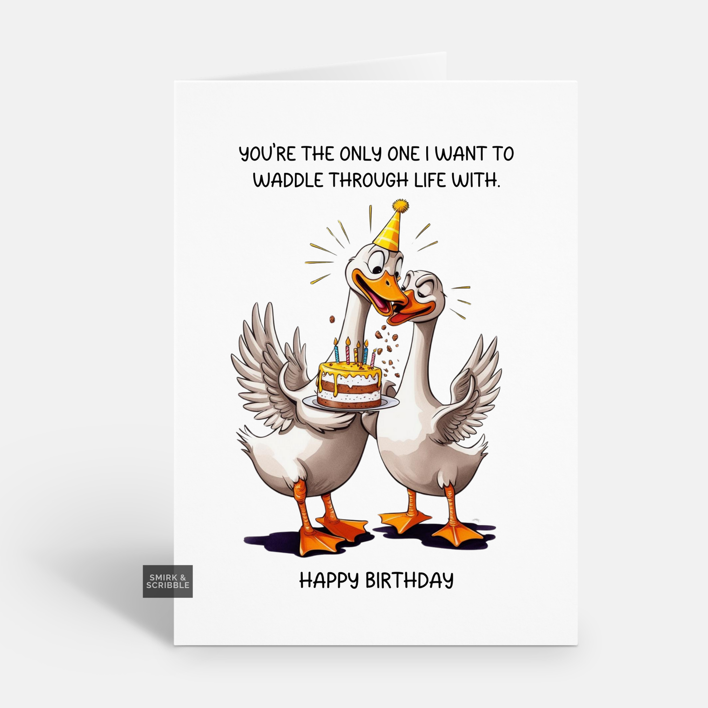 Only One Birthday Card