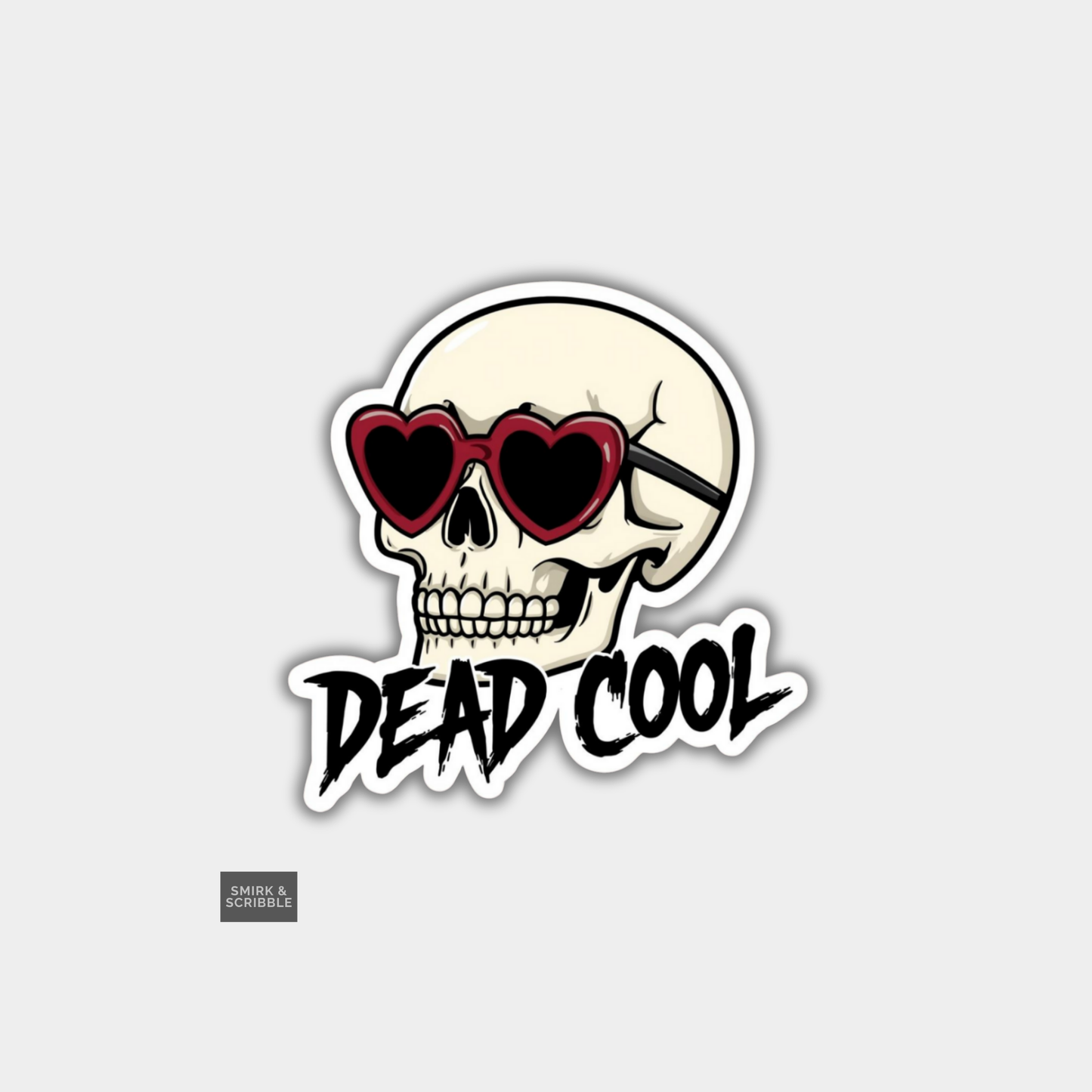 Skull Vinyl Sticker