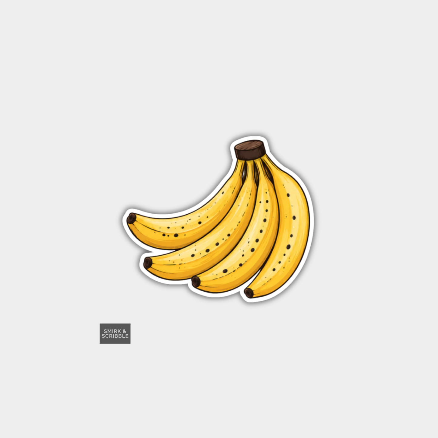 Die Cut Vinyl Sticker - Banana Bunch