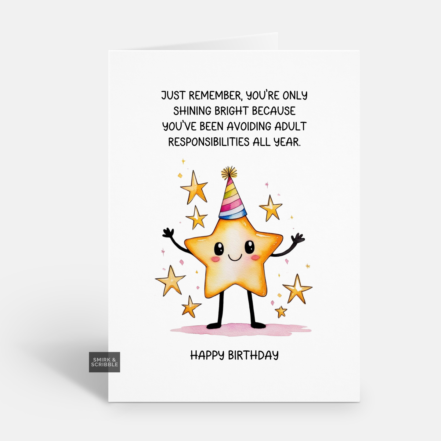 Shining Bright Birthday Card