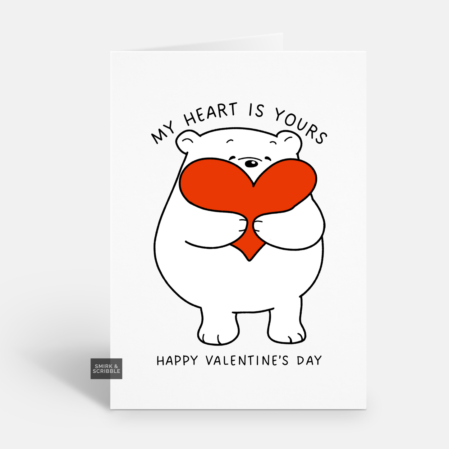 My Heart Valentine's Card