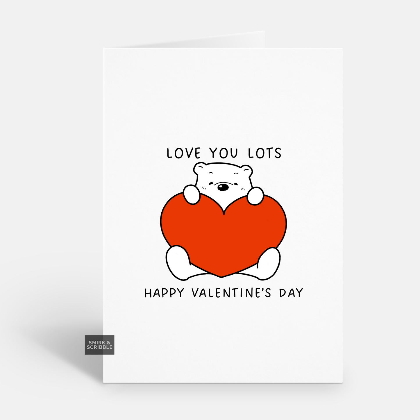 Love You Lots Valentine's Card