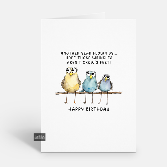 Wrinkles Birthday Card