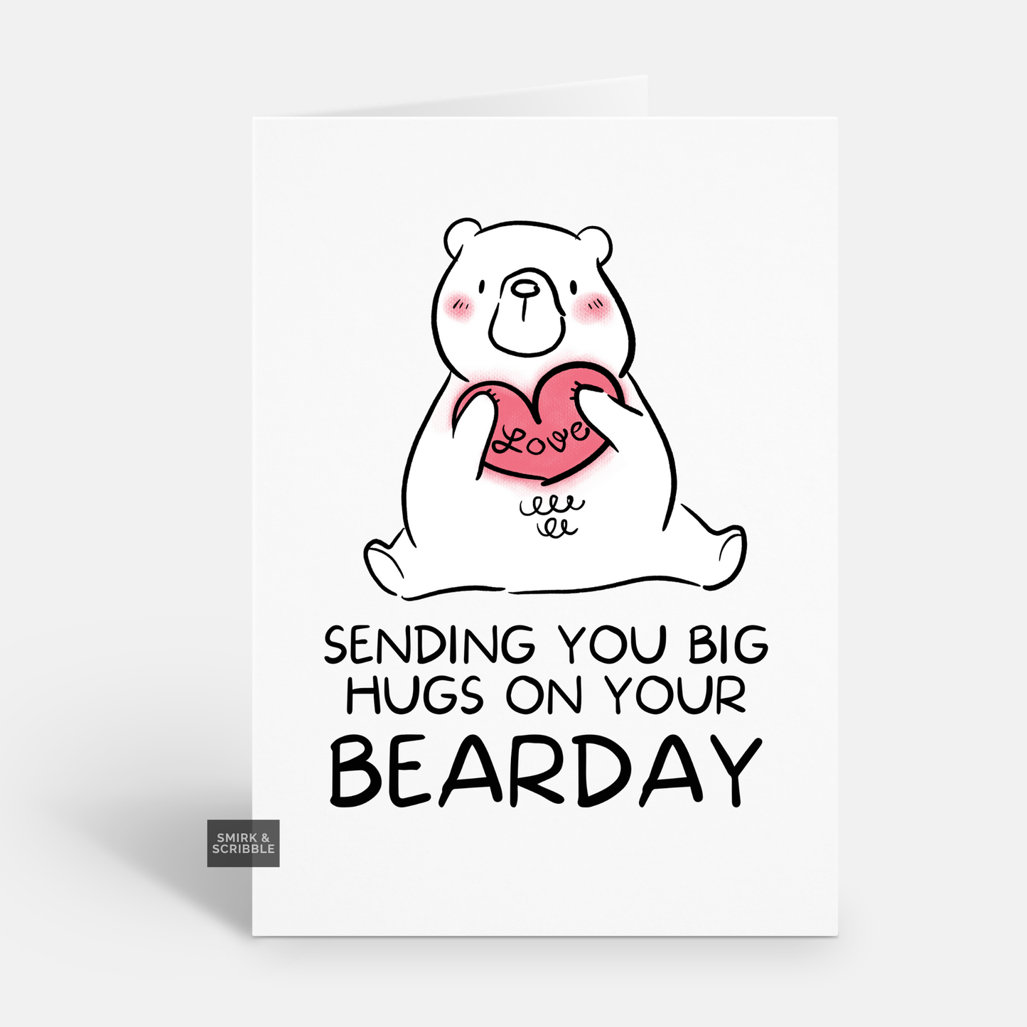 Bearday Birthday Card