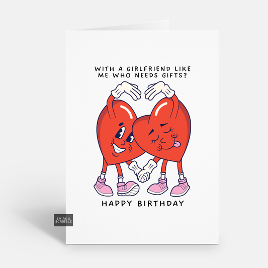 Girlfriend Birthday Card