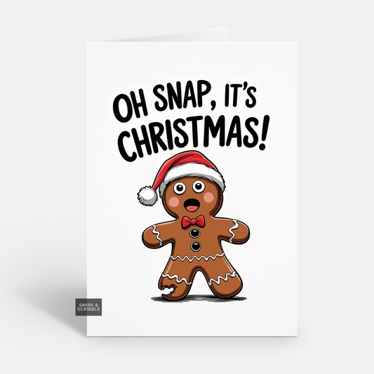 Oh Snap Christmas Card