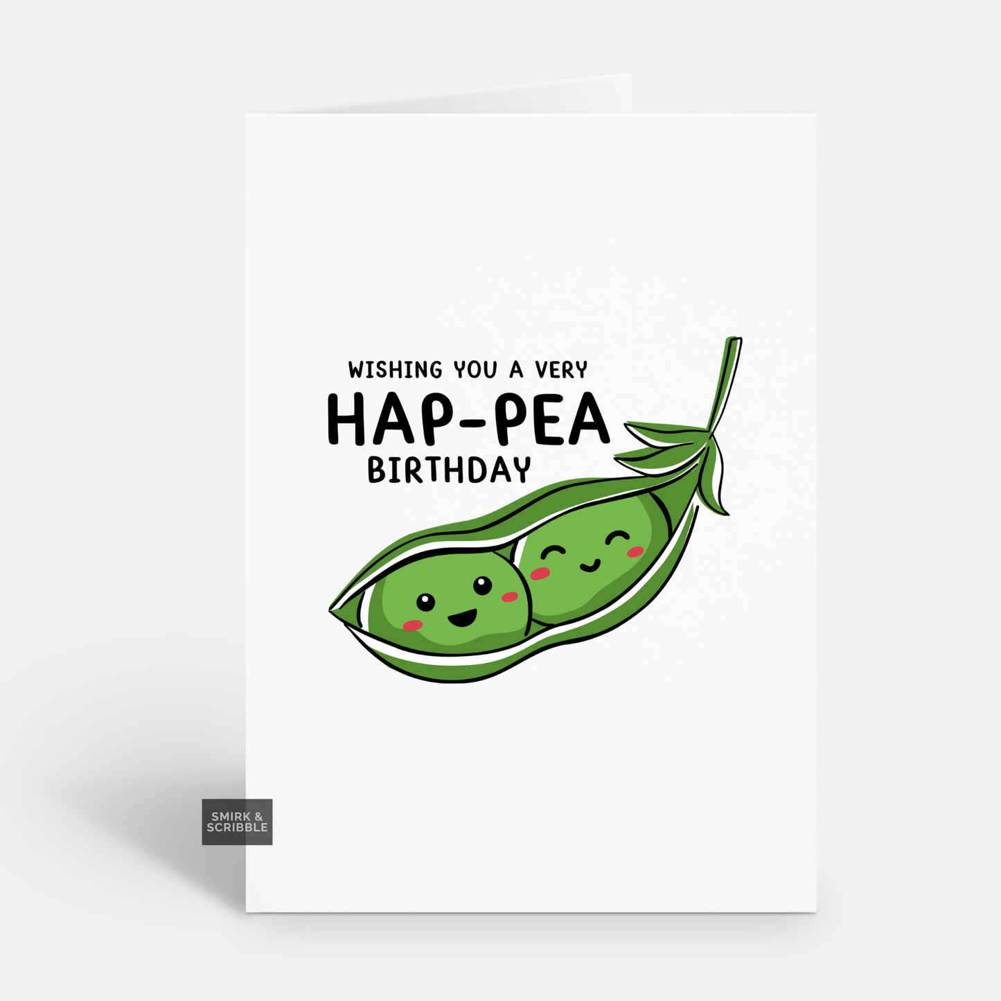 Pea Birthday Card