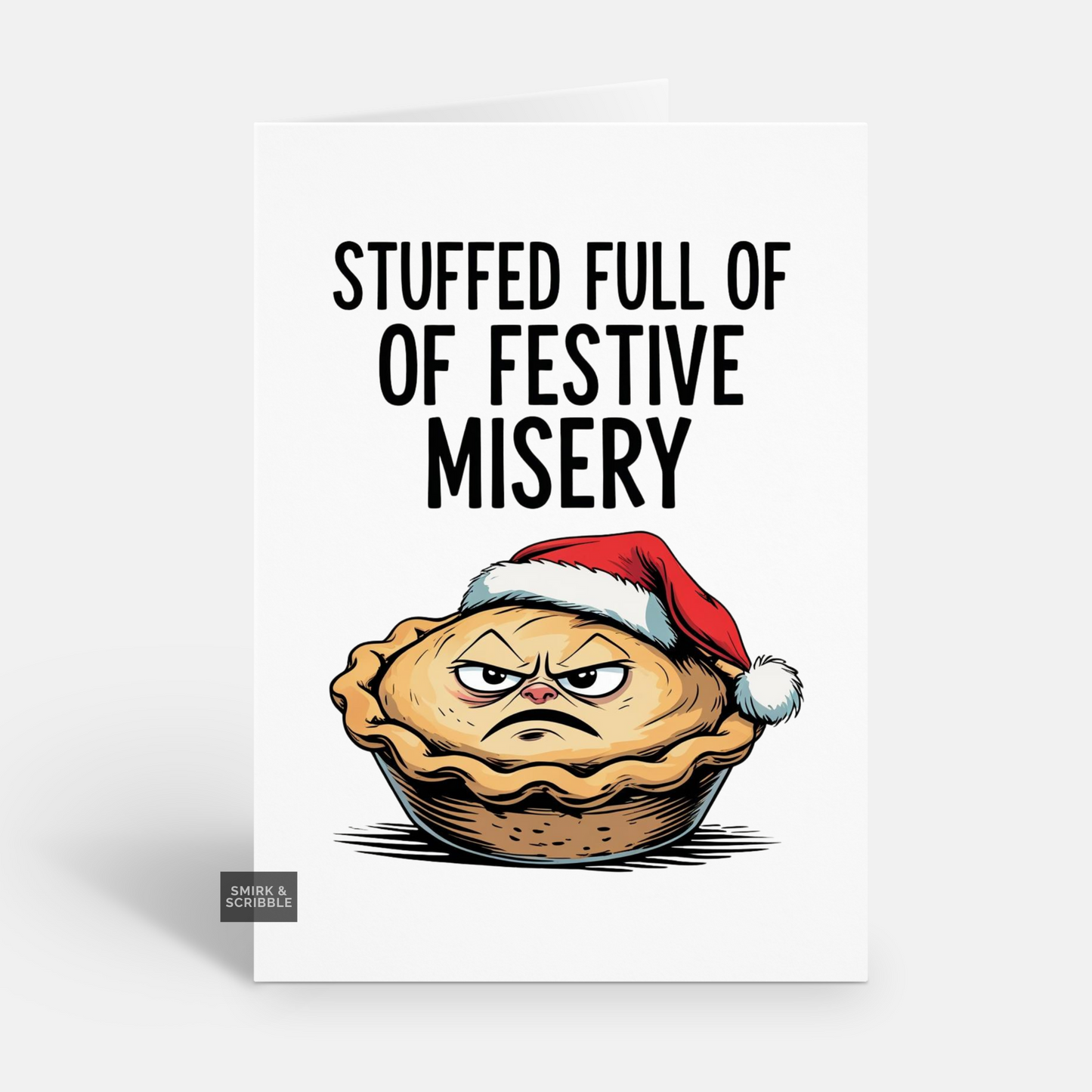 Festive Misery Christmas Card