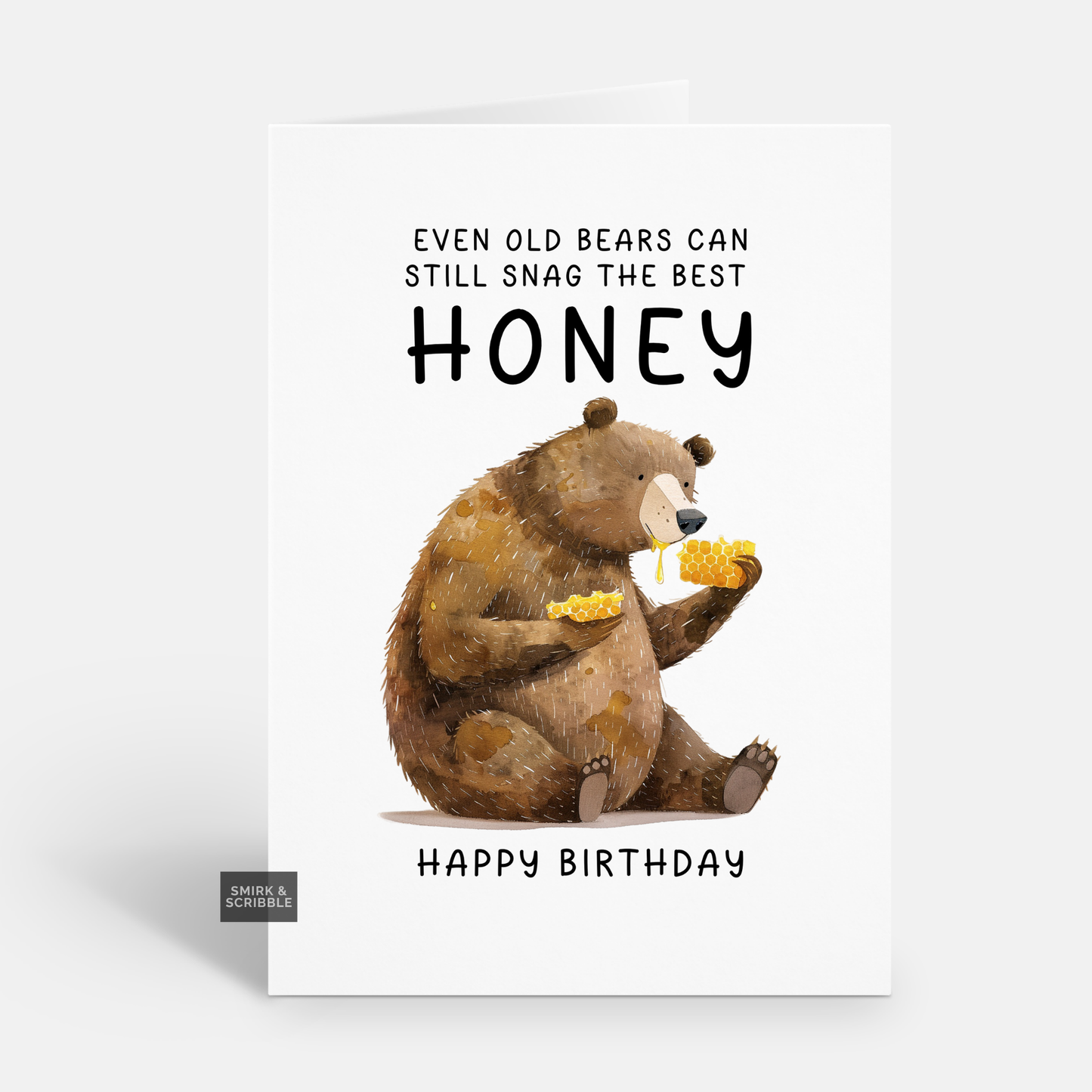 Best Honey Birthday Card
