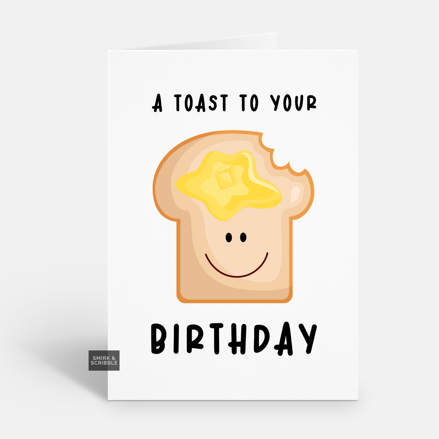 Toast Birthday Card
