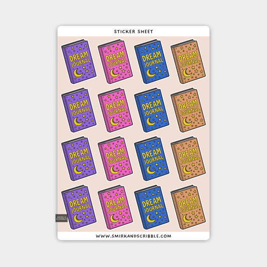 Dream Journal Sticker Sheet