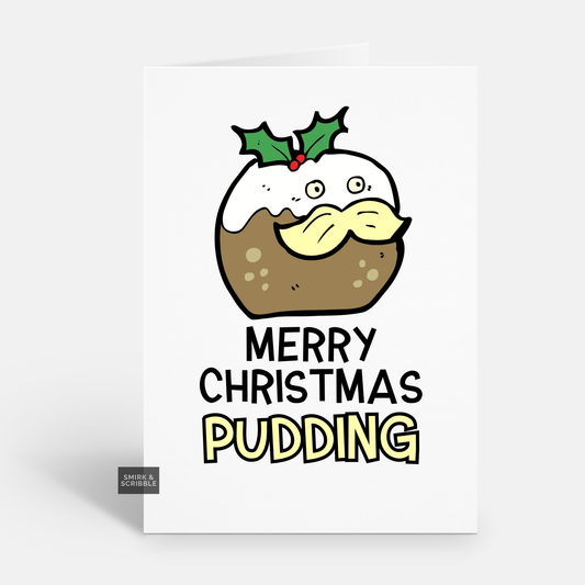 Pudding Christmas Card