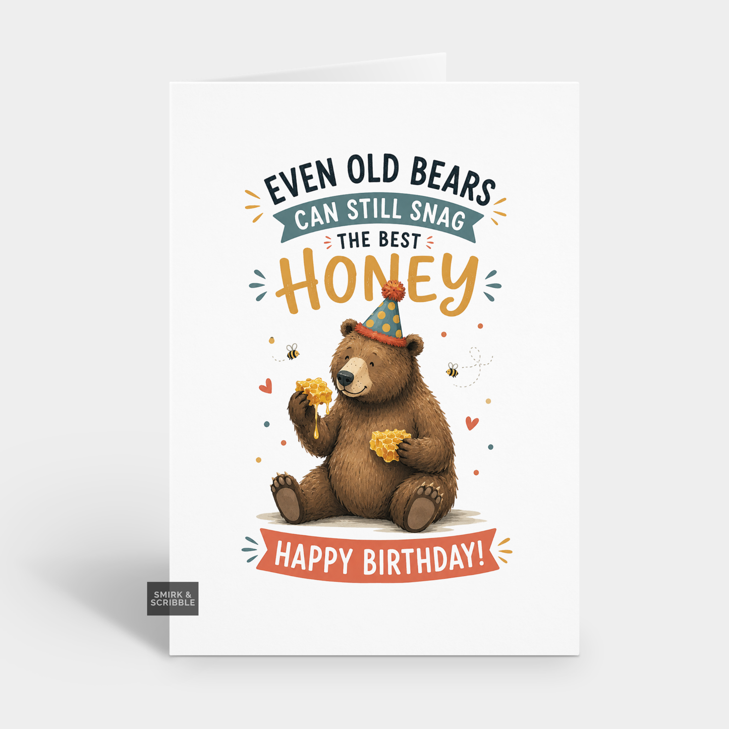 Funny Birthday Card - The Best Honey