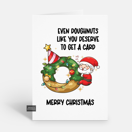 Deserve Christmas Card