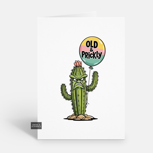 Prickly Birthday Card