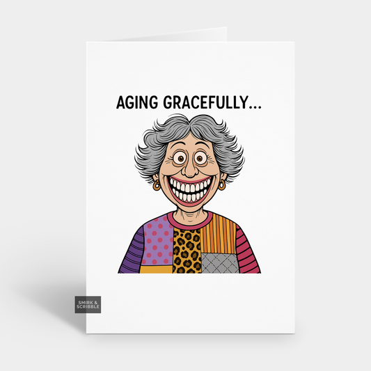 Gracefully Birthday Card
