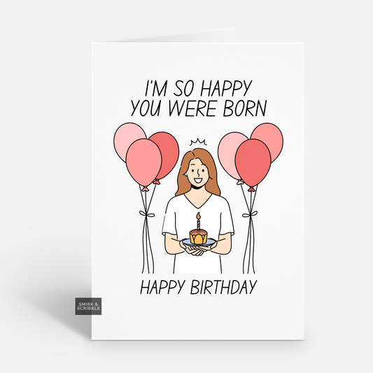 So Happy Birthday Card