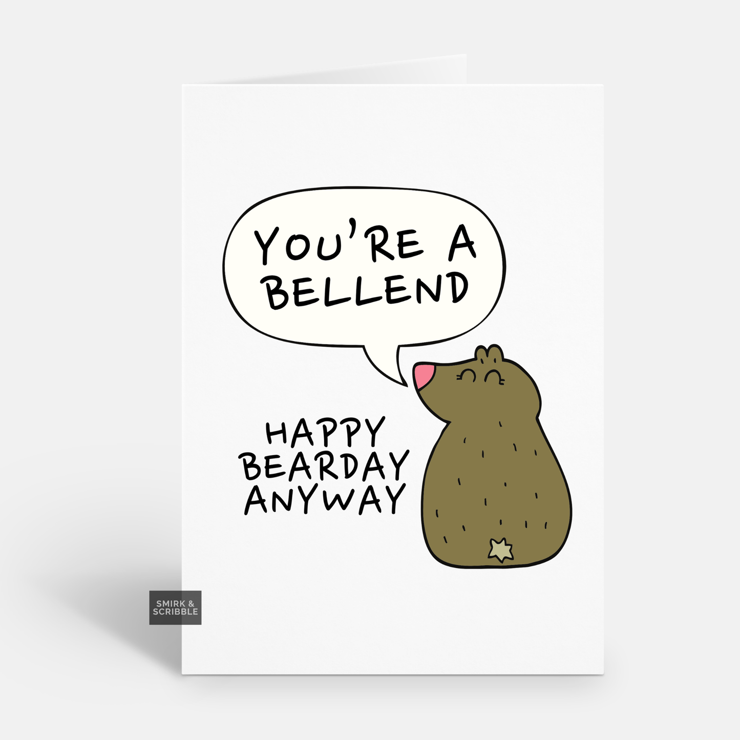 Bellend Birthday Card