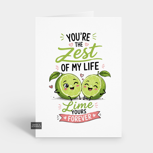 Funny Birthday Card - The Zest