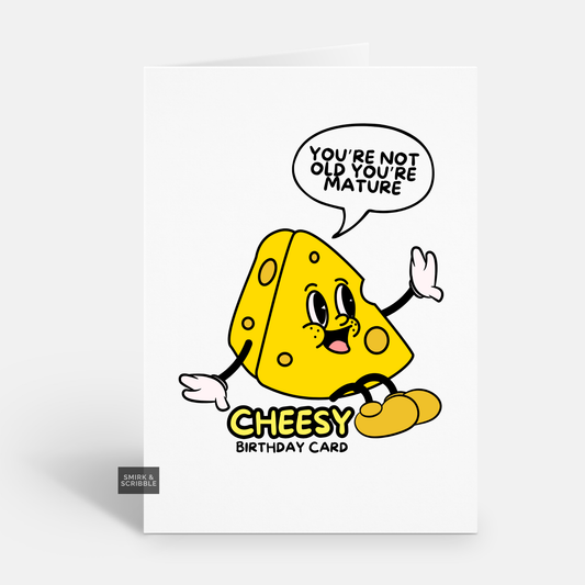Mature Birthday Card