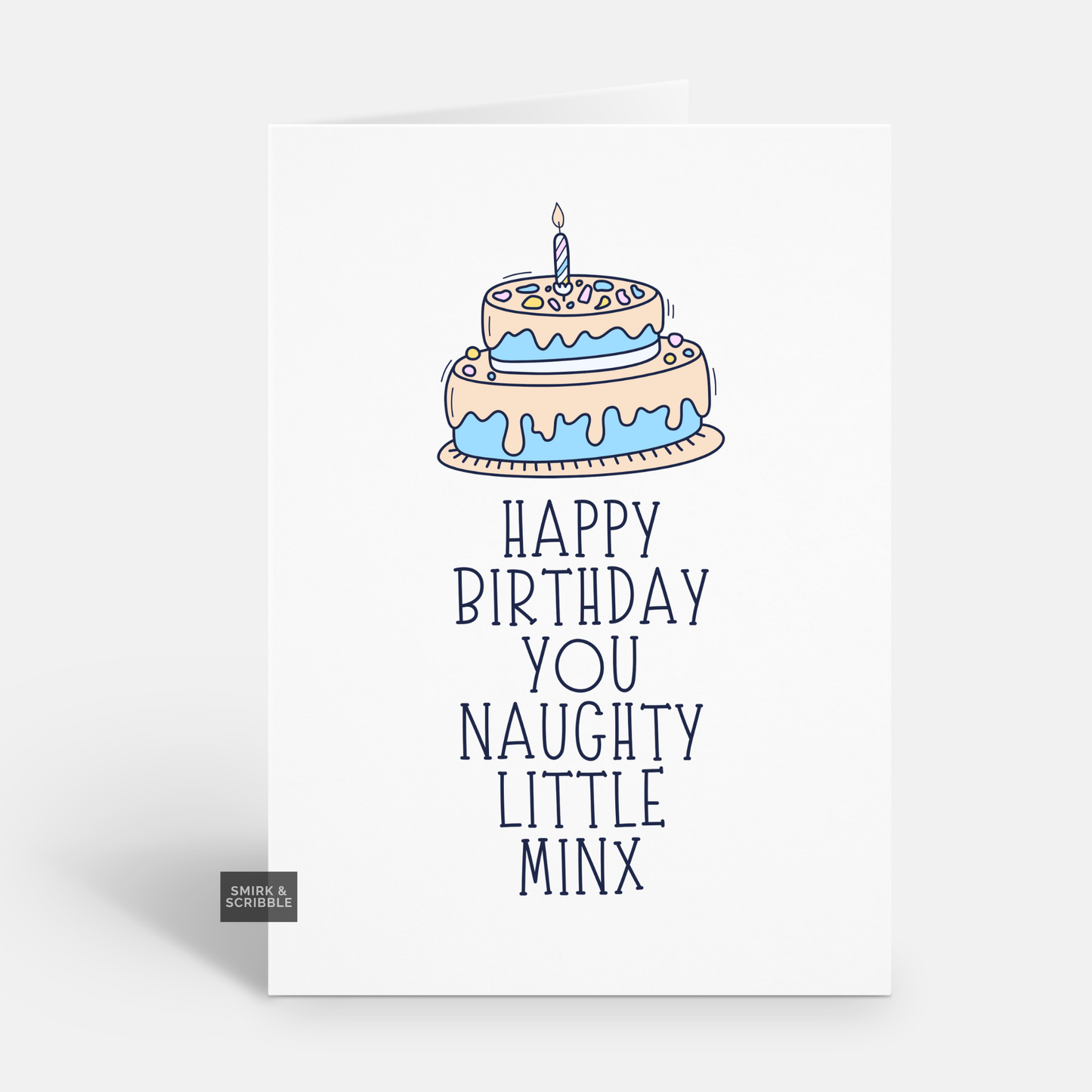 Little Minx Birthday Card