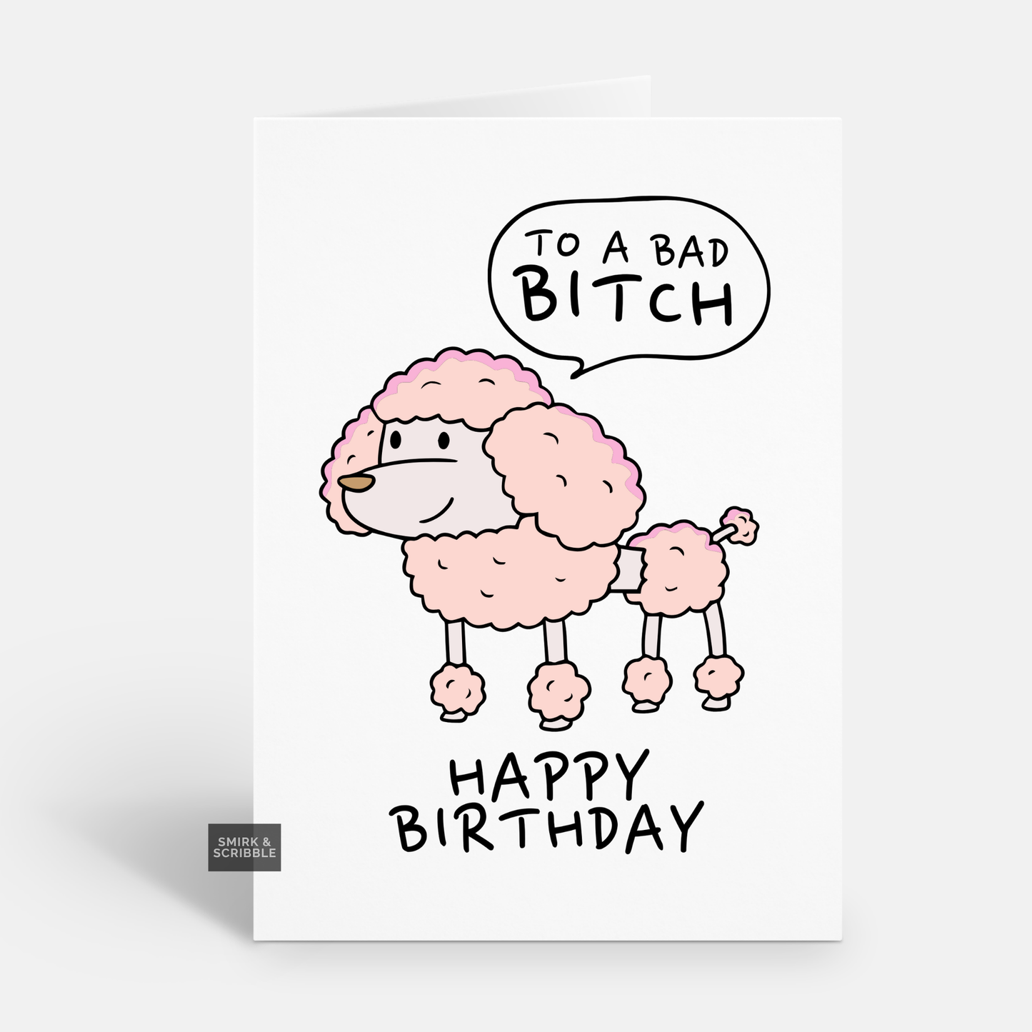 Bad Bitch Birthday Card