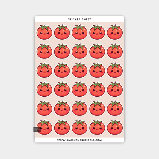 Tomato Sticker Sheet