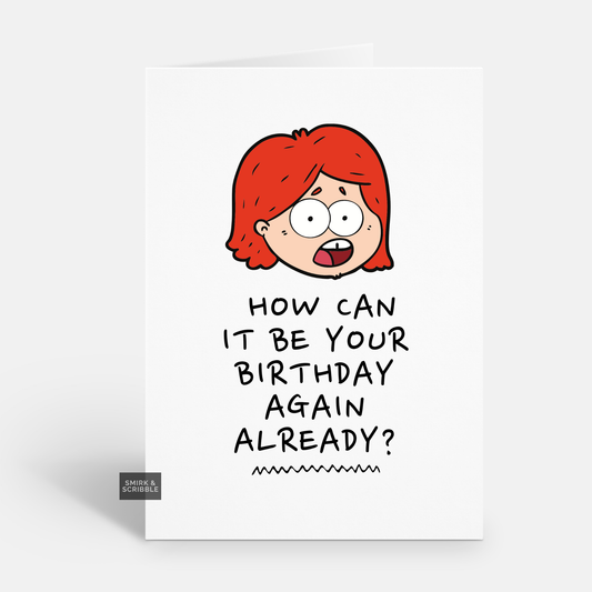 Already Birthday Card