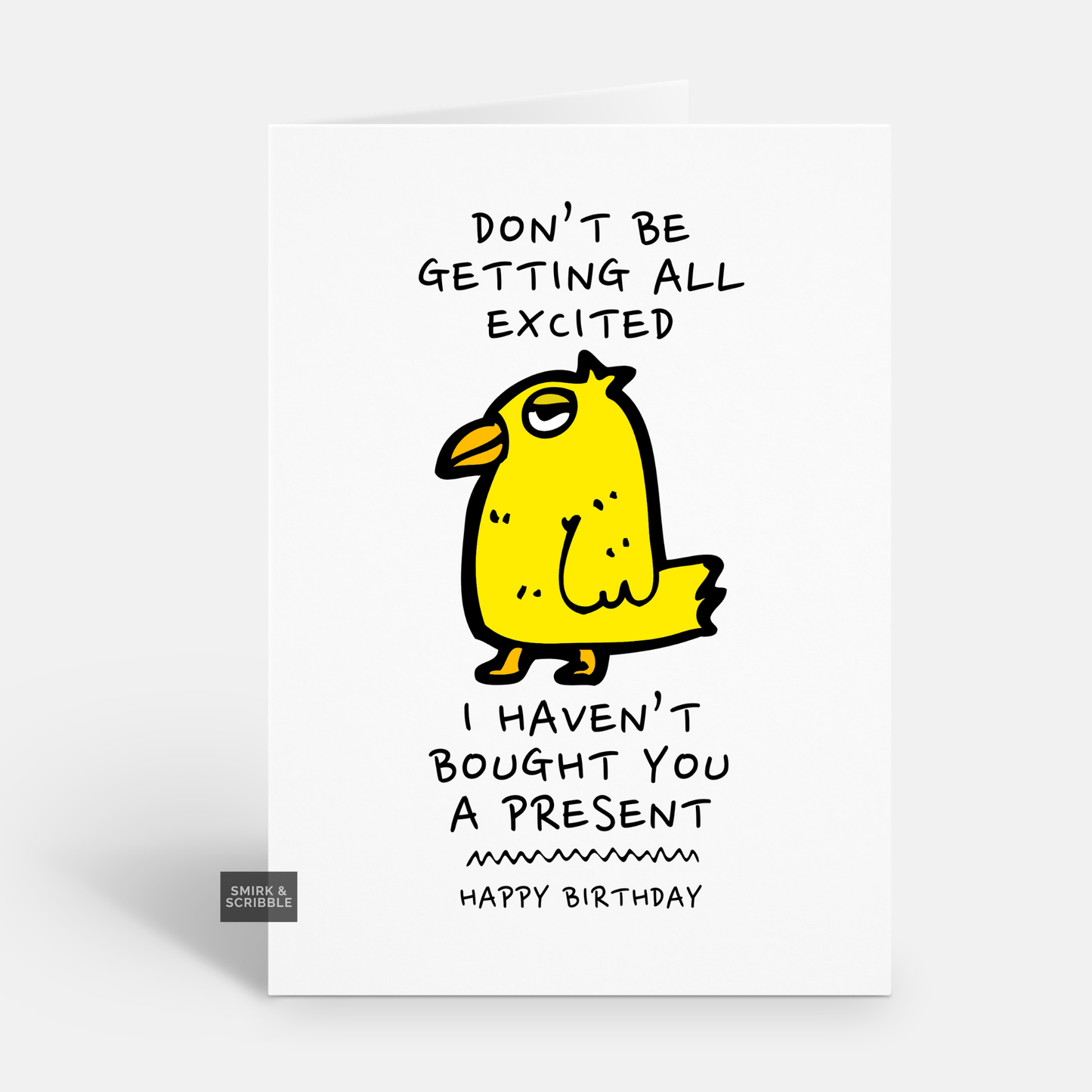 All Excited Birthday Card