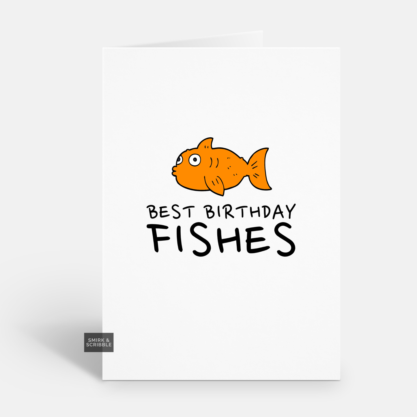 Fishes Birthday Card