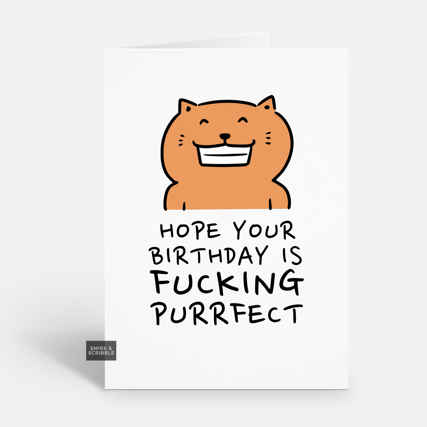 Purrfect Birthday Card