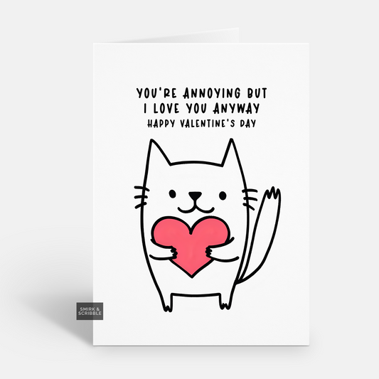 Anyway Valentine's Card