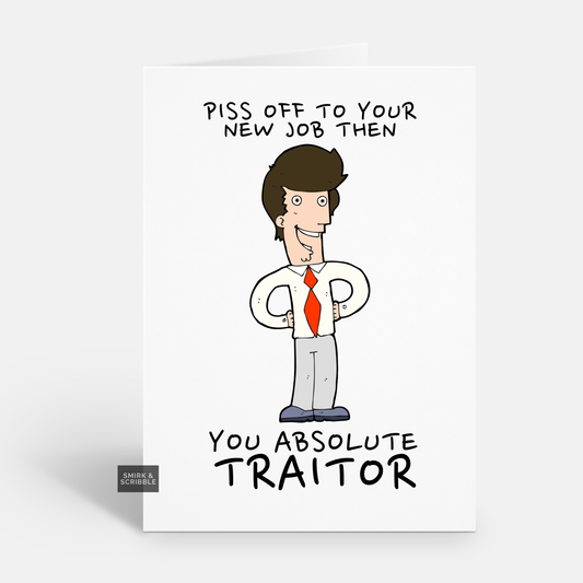 P Off Then Leaving Card