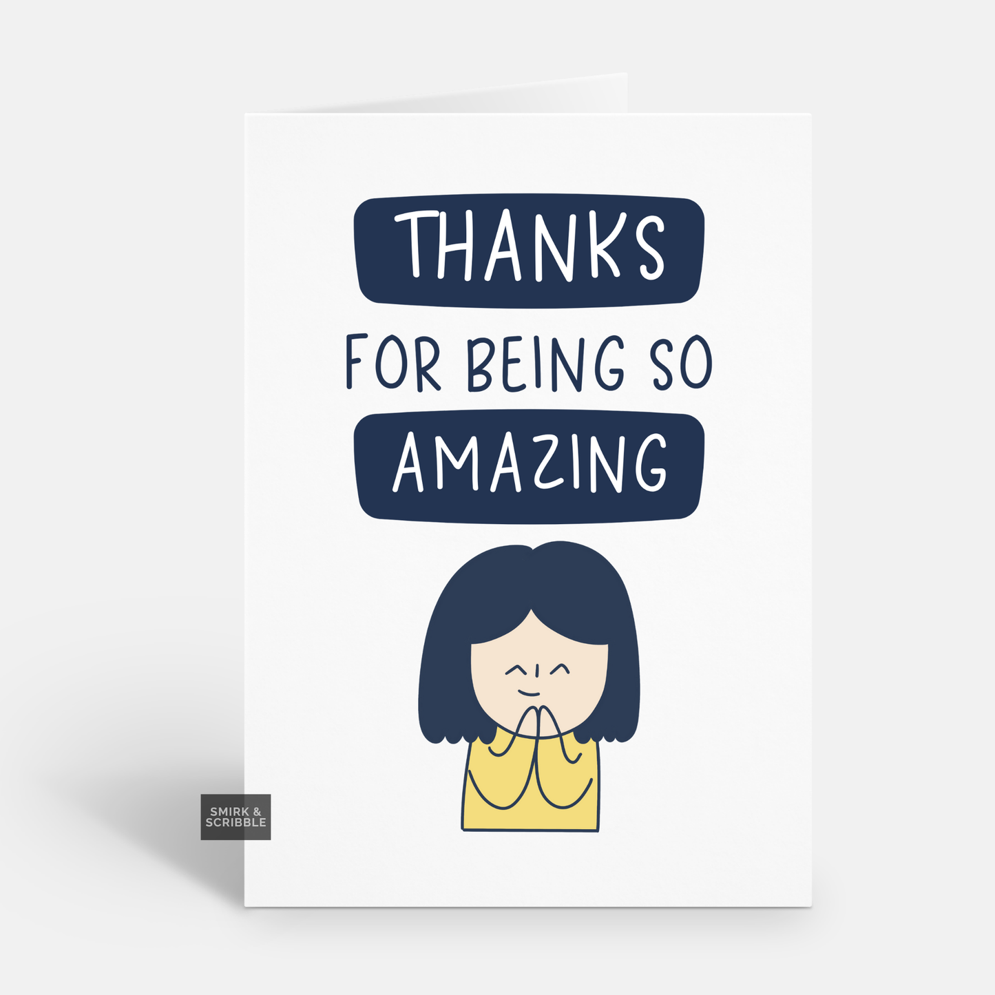 Amazing Thank You Card