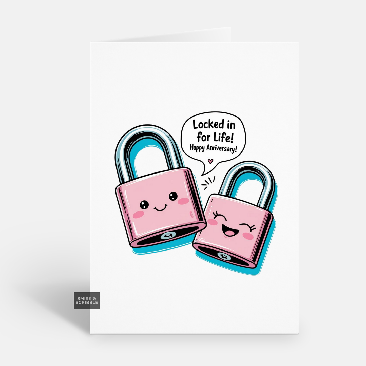 Locked In Anniversary Card