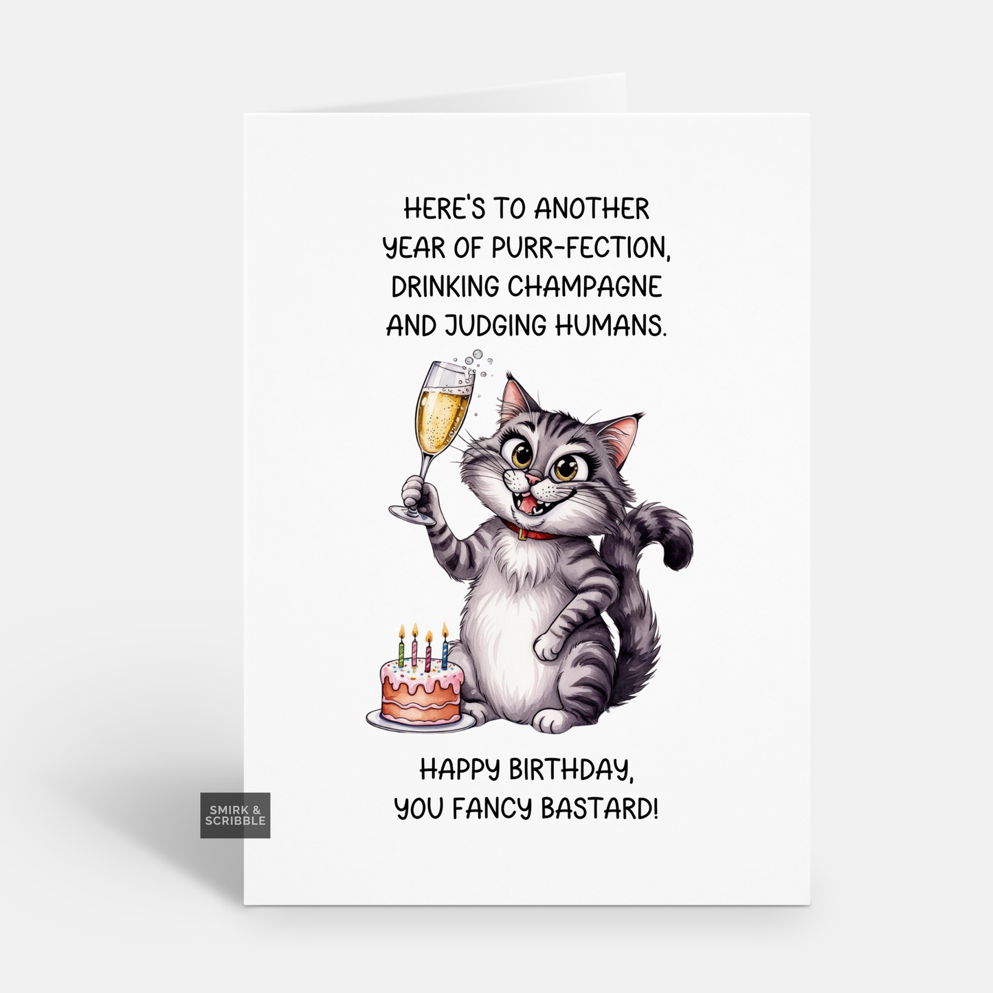 Judging Humans Birthday Card